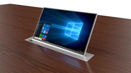 Немоторизованный врезной монитор Genius Manual Wize Pro WR-15GM Touch silver