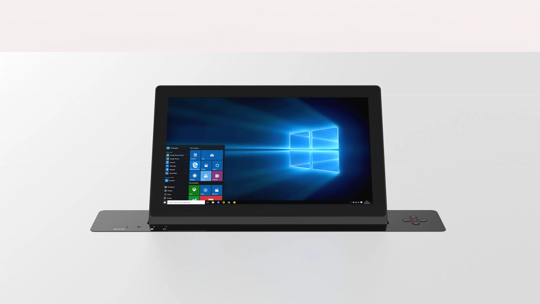 Моторизированный выдвижной монитор Genius Armour Wize Pro WR-15GA Touch silver — изображение 3