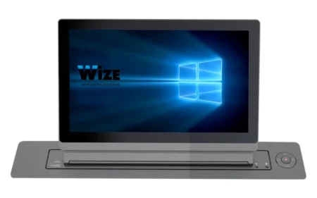 Моторизированный выдвижной монитор Genius Tilt Wize Pro WR-17GT Touch black