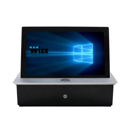 Моторизированный складной монитор Cleo Wize Pro WR-17CL Touch silver