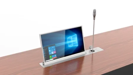 Моторизированный выдвижной монитор Forward Voice Wize Pro WR-17FV Touch silver