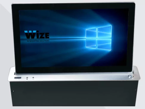 Моторизированный выдвижной монитор Genius Tilt Wize Pro WR-17GT silver — изображение 2