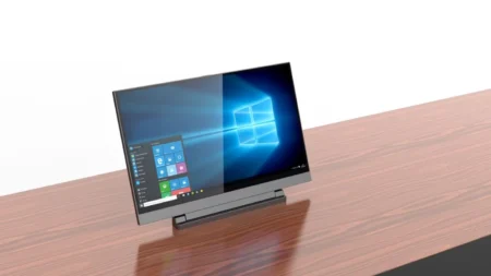Настольный врезной монитор Helios Dusk Wize Pro WR-22HD Touch black