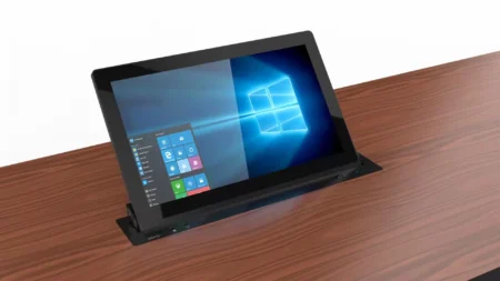 Моторизированный выдвижной монитор Genius Ergo Wize Pro WR-17GE black